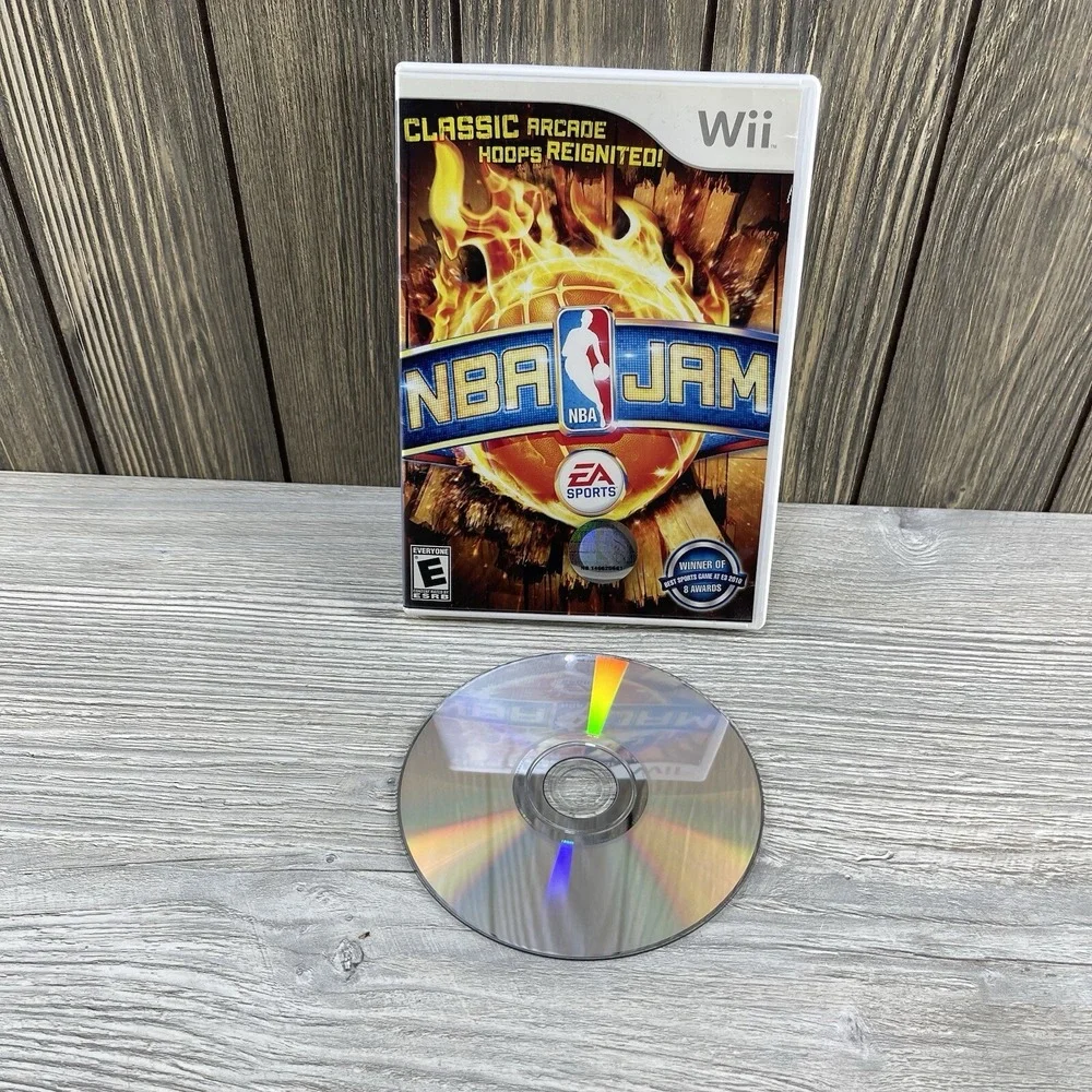 NBA Jam Nintendo Wii 2010 No Manual Tested Working EA Sports